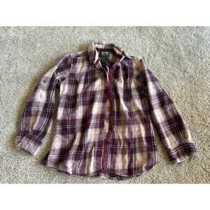 Stillwater Supply Co womens small flannel shirt